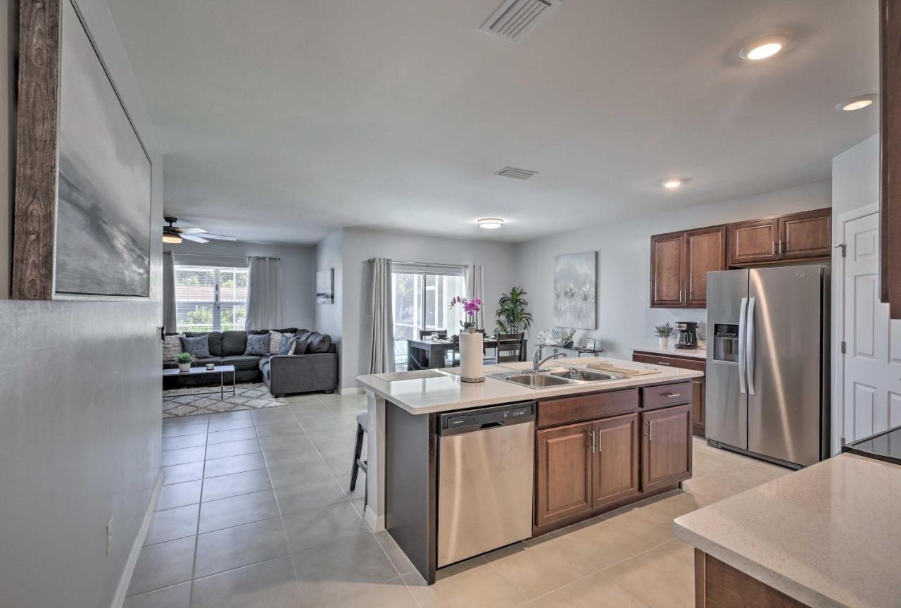 Modern Home With Heated Pool, 3 Mi To Beach Cape Coral Eksteriør bilde