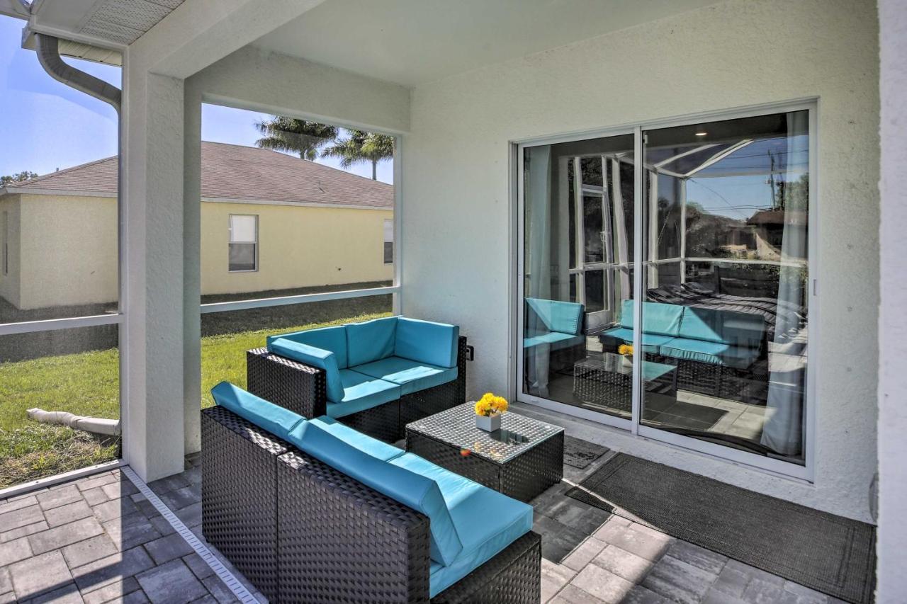 Modern Home With Heated Pool, 3 Mi To Beach Cape Coral Eksteriør bilde