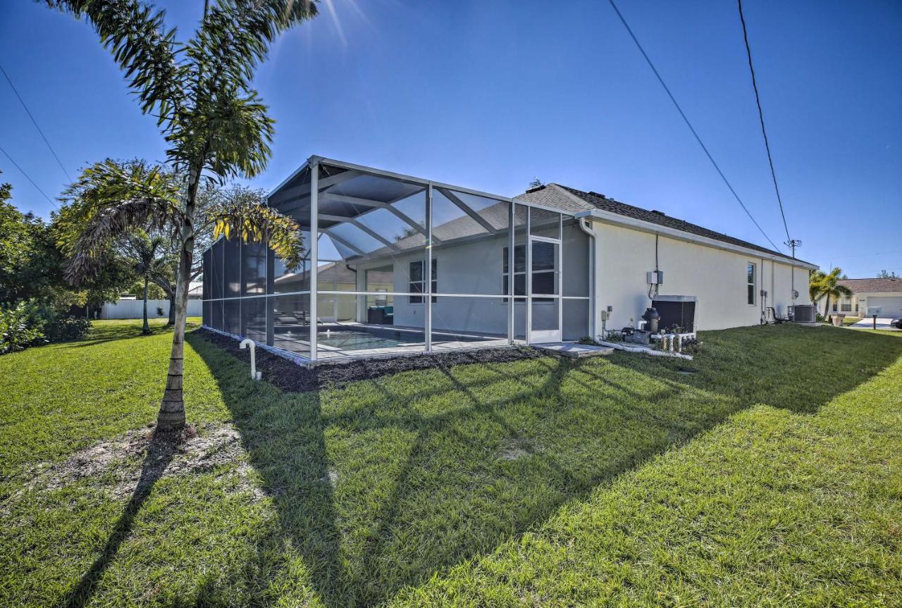 Modern Home With Heated Pool, 3 Mi To Beach Cape Coral Eksteriør bilde